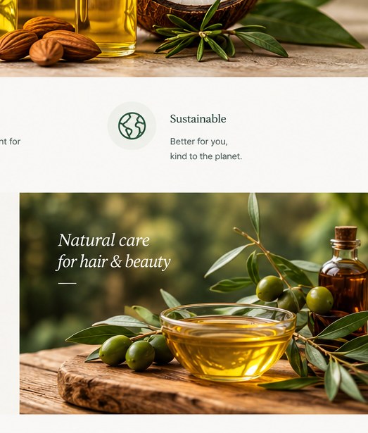 Golden natural oil in a glass bottle