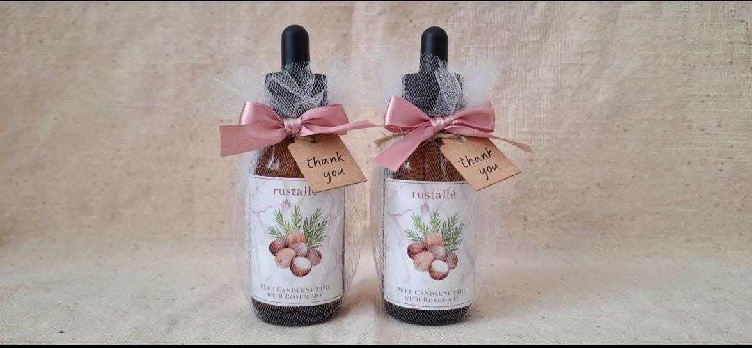 Rustalle oil bottles