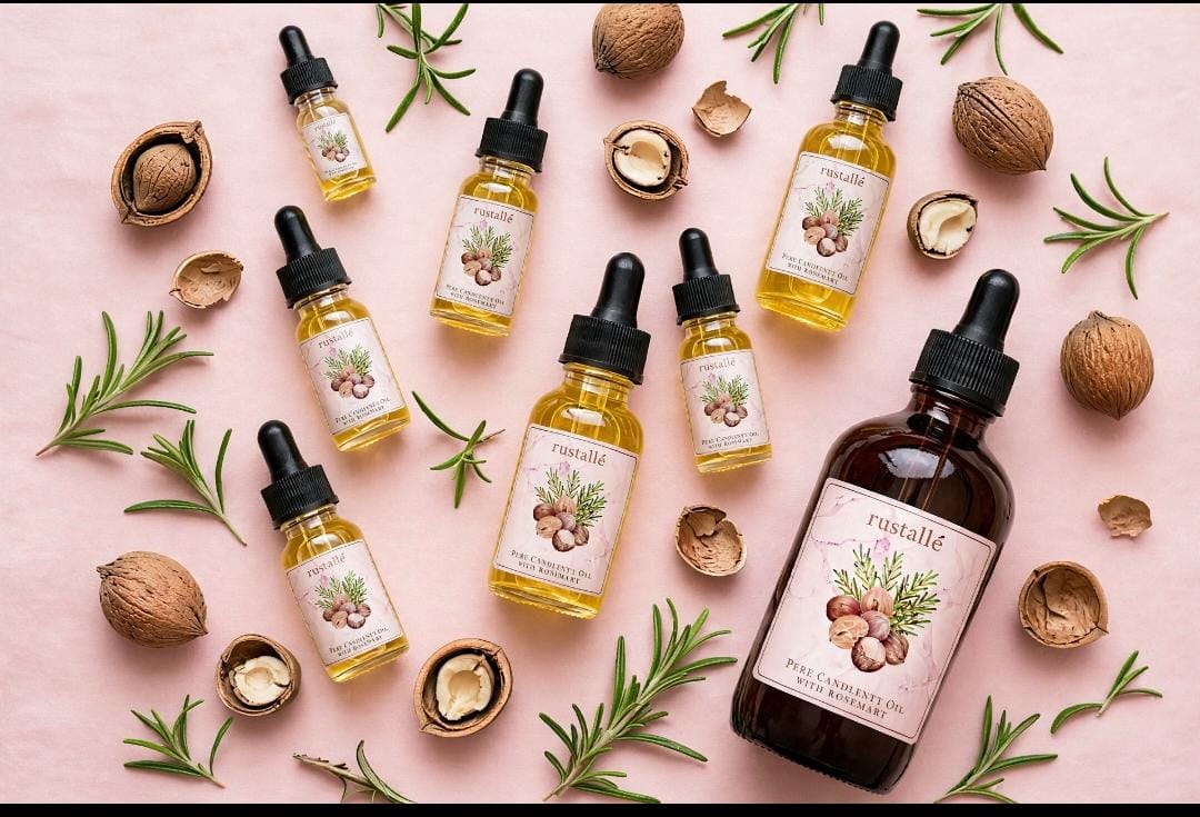 Rustalle oils with botanical ingredients